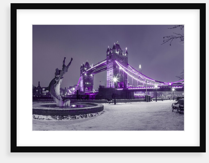 Dolphin fountain , London by Assaf Frank